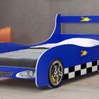 Cama Infantil Carro Rally Azul