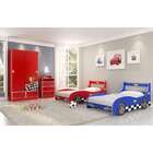 Cama Infantil Carro Rally Vermelho