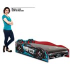 Cama Infantil Carro Tornado Fun Vermelho/azul/preto