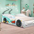 Cama Infantil Carro Veloz Branco