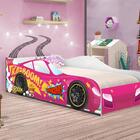 Cama Infantil Carro Veloz Pink