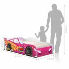 Cama Infantil Carro Veloz Pink