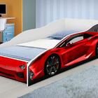 Cama Infantil Carro Vermelho Com Colchão