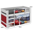 Cama Infantil Carros Com Luz/led Original Disney Play Pura Ma