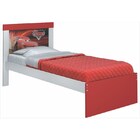 Cama Infantil Carros Disney Happy Branco/vermelho - Pura Magia