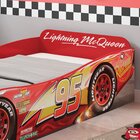 Cama Infantil Carros Disney Plus Com Led Pura Magia Vermelho/