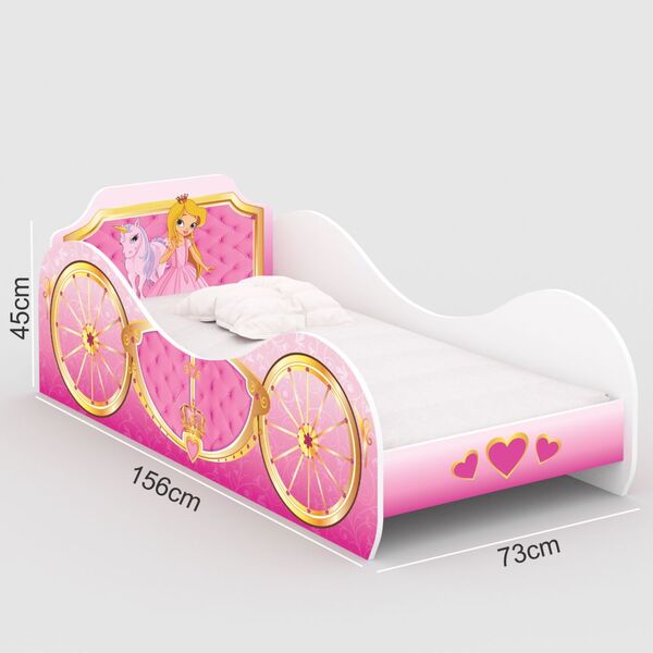 Caminha de princesa infantil clearance