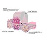 Cama Infantil Carruagem Encantada C/dossel Arco - Pura Magia