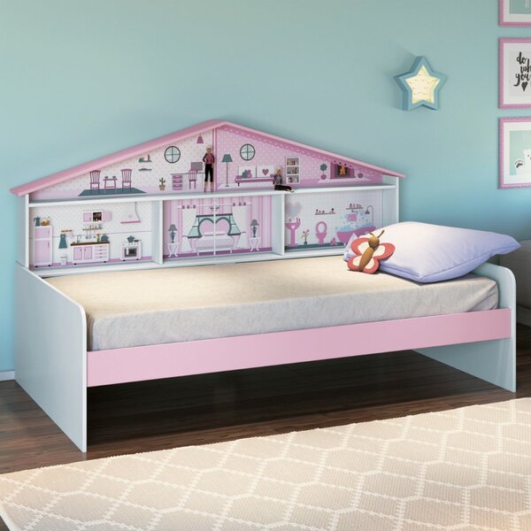 Cama Infantil Casa De Boneca Pura Magia