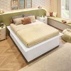 Cama Infantil Casal Com 4 Gavetas Gades Yescasa Branco