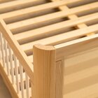 Cama Infantil Casal Montessoriano Wave Com Rattan Casatema Ma