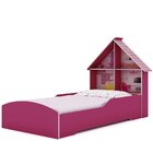 Cama Infantil Casinha 100% Mdf Pink Ploc