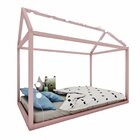 Cama Infantil Casinha Liberdade Limonada Rosa
