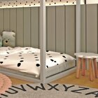 Cama Infantil Casinha Liberdade Prata Fina