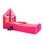 Cama Infantil Casinha Rosa