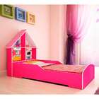 Cama Infantil Casinha Rosa