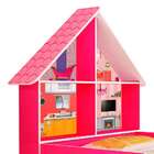 Cama Infantil Casinha Rosa