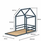 Cama Infantil Casinha Yescasa Escrita Antiga