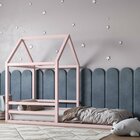 Cama Infantil Casinha Yescasa Limonada Rosa