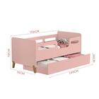 Cama Infantil Cecilia Com Sapateira Rosa