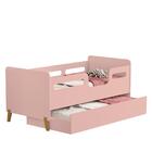Cama Infantil Cecilia Com Sapateira Rosa