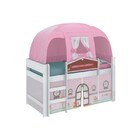 Cama Infantil Com Barraca Doce Casinha Play Branco/rosa - Pur