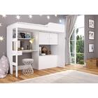 Cama Infantil Com Baú E Escrivaninha Multimóveis Cr40073