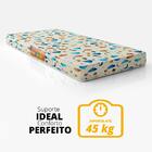 Cama Infantil Com Colchão Cabana Montessoriana Branco J&a