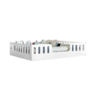 Cama Infantil Com Colchão Casal Montessoriana Helo - Branco I