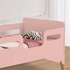 Cama Infantil Com Colchão Grades De Proteção Cecilia Vj Móveis