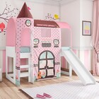 Cama Infantil Com Escorregador E Barraca 1 Torre Casinha Poá