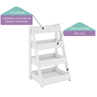 Cama Infantil Com Escorregador E Organizador Single Ii - Cas