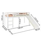 Cama Infantil Com Escorregador E Tenda Castelo Rosa - Laca Br