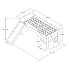 Cama Infantil Com Escorregador Para Colchão 188x88cm Multimóv