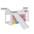 Cama Infantil Com Escorregador Princesas Disney Joy Pura Magia