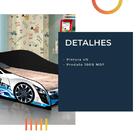 Cama Infantil Com Proteção Lateral Carro Drift