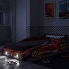 Cama Infantil Com Proteção Lateral E Porta Objetos Quarto Tru