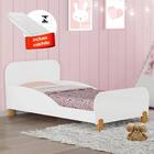 Cama Infantil Com Proteção Melody Estrela Branca