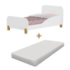 Cama Infantil Com Proteção Melody Estrela Branca