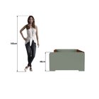 Cama Infantil De Solteiro Montessoriana Em 100% Mdf Premium M