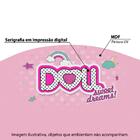 Cama Infantil Doll Diversão Com Grade De Proteção - Rosa