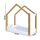 Cama Infantil Dossel Nuvem Montessoriana Com Colchão Branco M