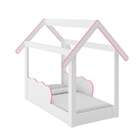 Cama Infantil Dreams Branca E Rosa