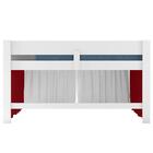 Cama Infantil Elevada Com Cortina E Led Relâmpago Mcqueen P13