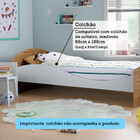 Cama Infantil Em Mdf Lua Móveis Peroba