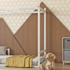 Cama Infantil Fortaleza Branco Acetinado