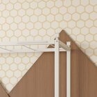 Cama Infantil Fortaleza Branco Acetinado