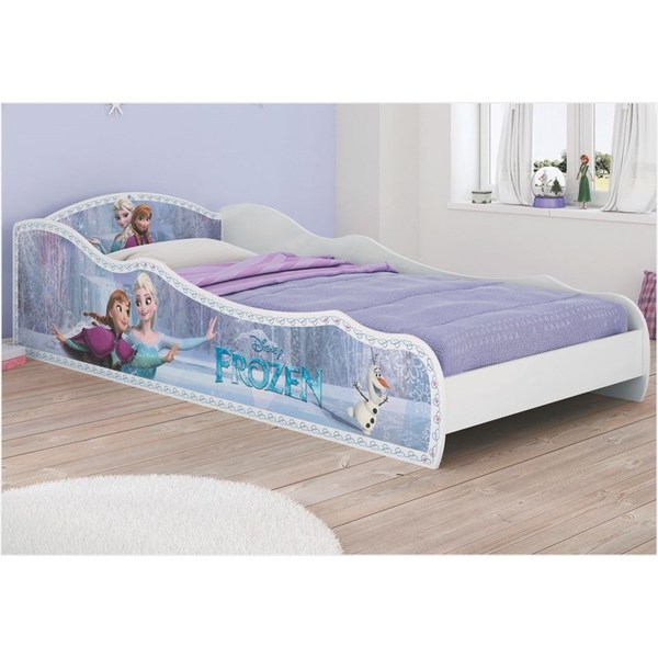 Cama Infantil Frozen Disney Plus Branca - Pura Magia