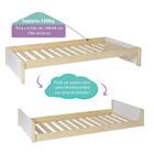 Cama Infantil Galante Branco/natural - Casatema