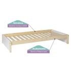 Cama Infantil Galante Branco/natural - Casatema